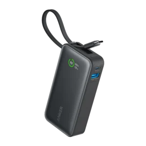 Anker Nano Power Bank (30W, Built-In USB-C Cable)