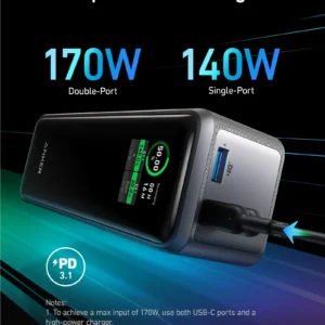 Anker Prime Power Bank (27K, 250W)