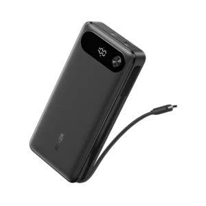 Anker Power Bank 20000mAh 87W Built-In USB-C Cable