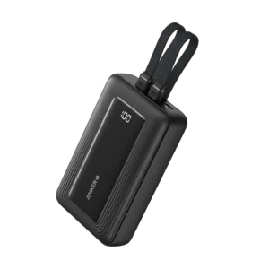Anker Zolo Power Bank (20K, Built-In USB-C and Lightning Cable)