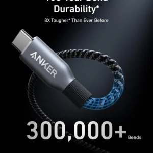 Anker Prime USB-C to USB-C Cable (240W, Upcycled-Braided)
